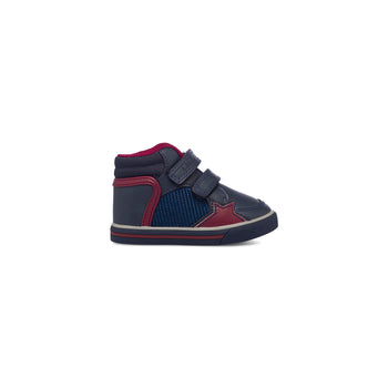 Sneakers alte primi passi blu da bambino Chicco Frayson, Brand, SKU k272000040, Immagine 0